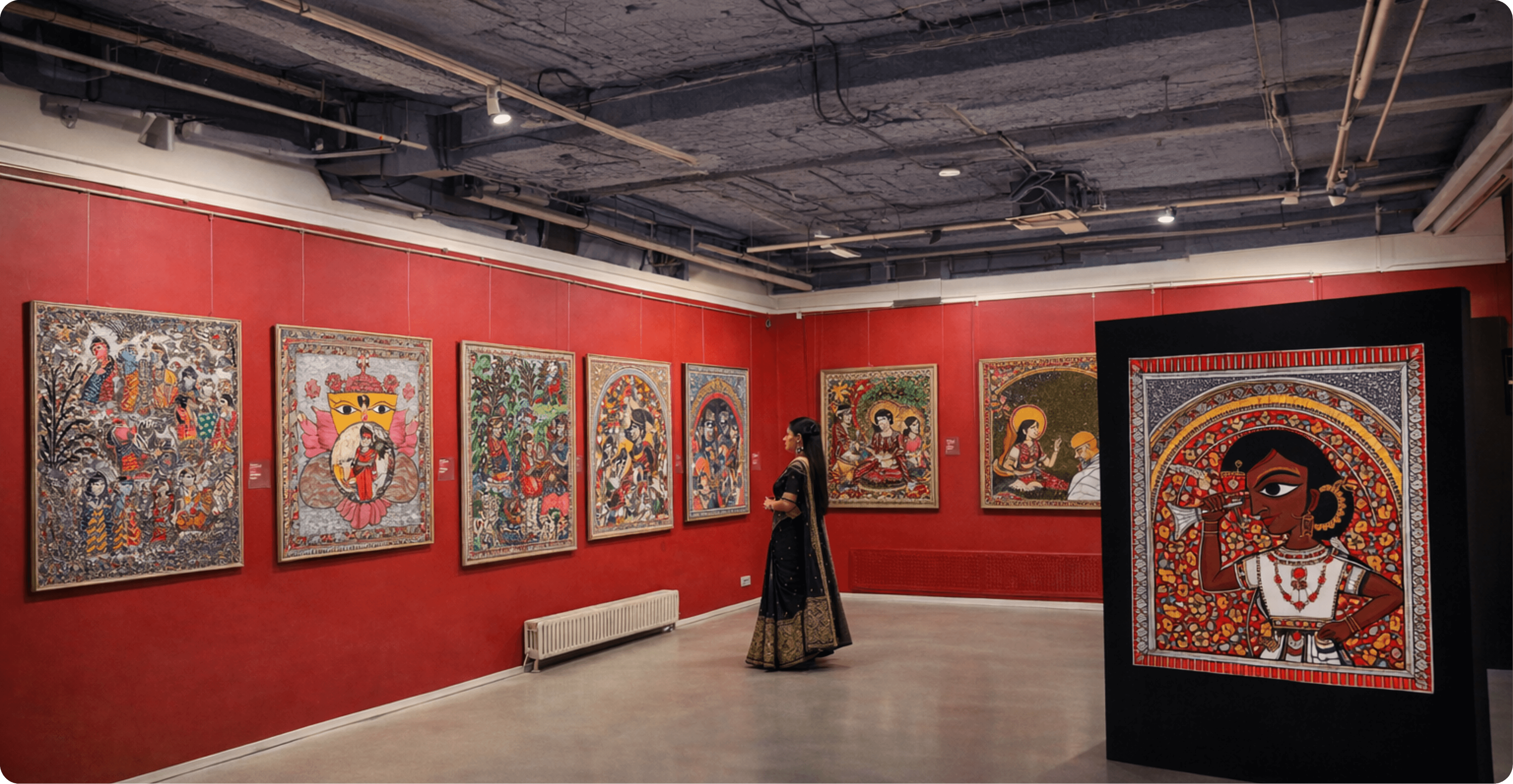 Madhubani Art Gallery Exhibition